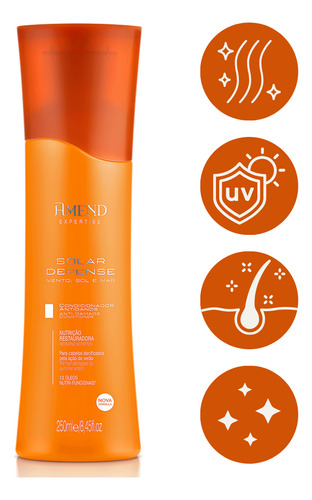 Condicionador Antidanos Nutrição Solar Defense 250ml amend