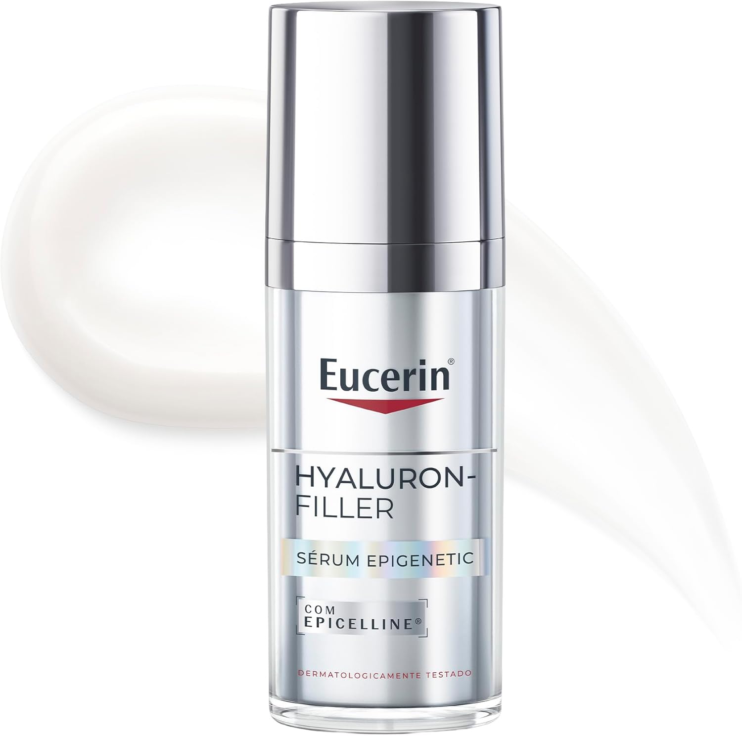 Eucerin Sérum Facial Anti-idade Epigenetic - 30ml, Antirrugas, Epicelline, Ácido Hialurônico, Antissinais, Pele Madura