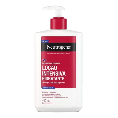 Hidratante Corporal Intensivo Neutrogena Norwegian com fragrância - 400mL